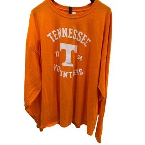 Hanes Tennessee Volunteers UT Orange Long Sleeve Graphic T-Shirt Mens 3XL